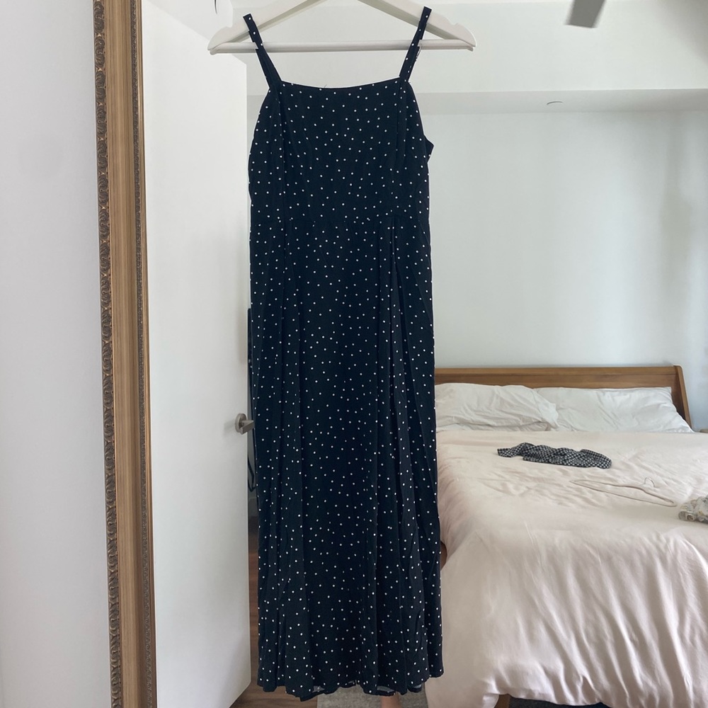 GAP MAXI POLKA DOT DRESS